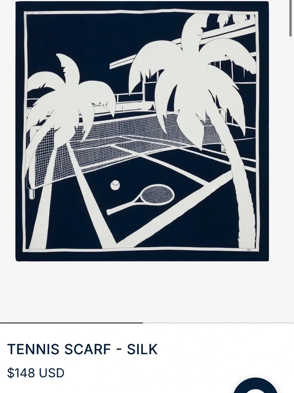 Trina Turk TENNIS SCARF - SILK